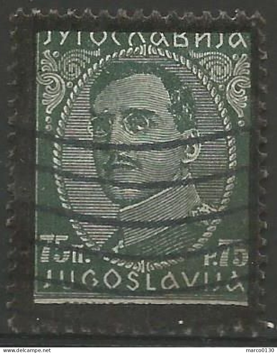 YOUGOSLAVIE N° 265 OBLITERE - Used Stamps
