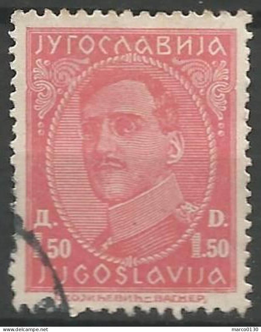 YOUGOSLAVIE N° 213(B) OBLITERE - Used Stamps