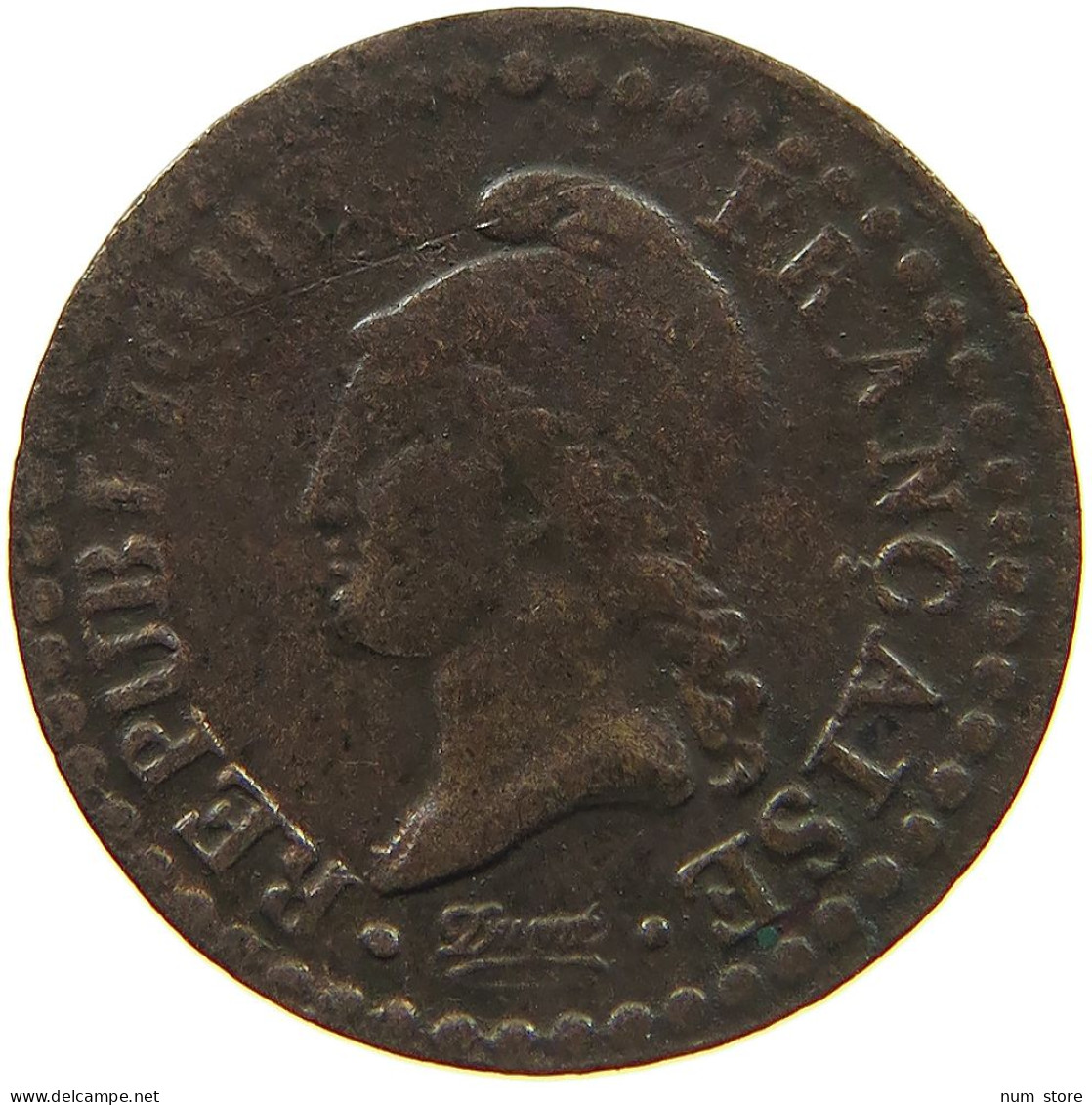 FRANCE UN CENTIME AN 6/7/8 A #c022 0585 - 1 Centime