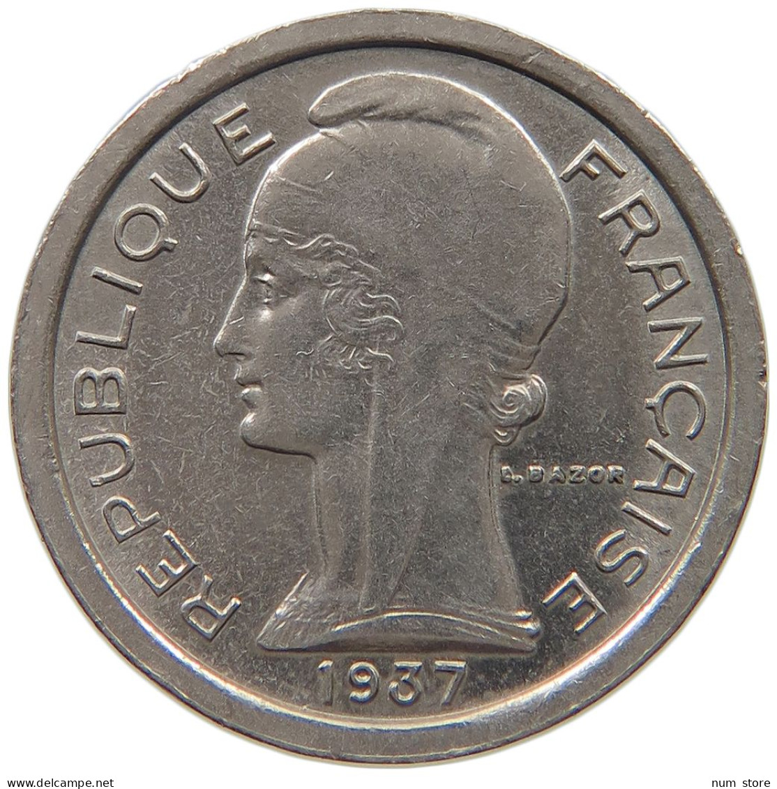 FRANCE PHONE TOKEN 1937 #c017 0563 - 1 Centime