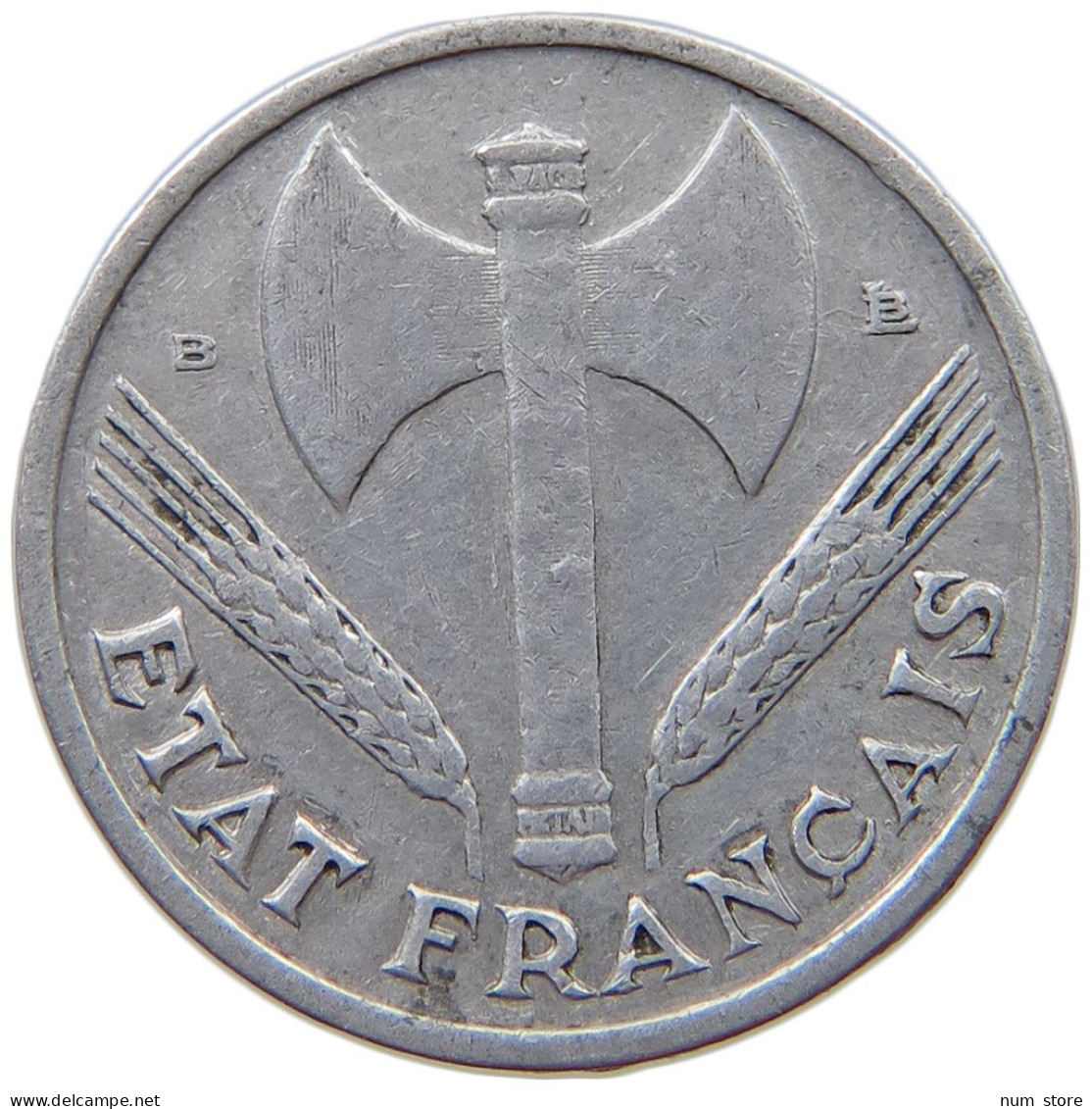 FRANCE FRANCE 50 CENTIMES 1944 B #a021 0673 - 50 Centimes