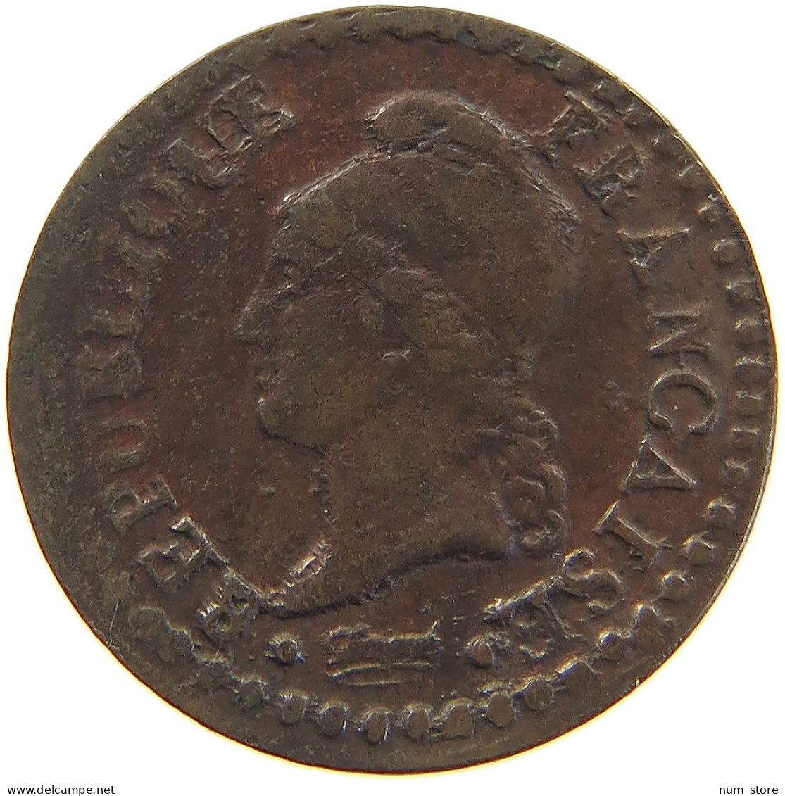 FRANCE CENTIME LAN 7 A #c041 0515 - 1 Centime