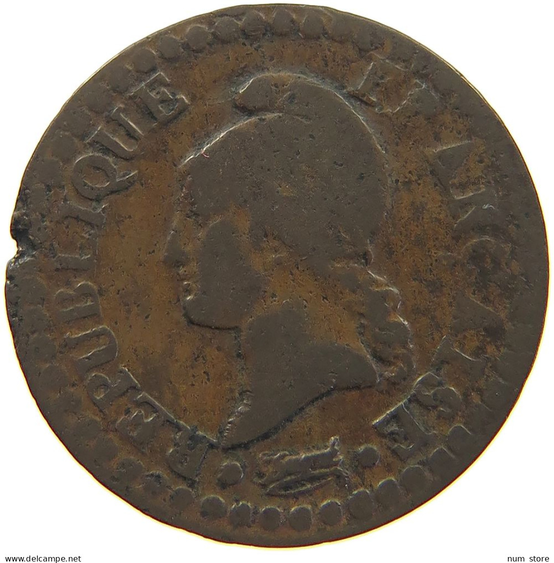 FRANCE CENTIME LAN 7 A #c041 0325 - 1 Centime