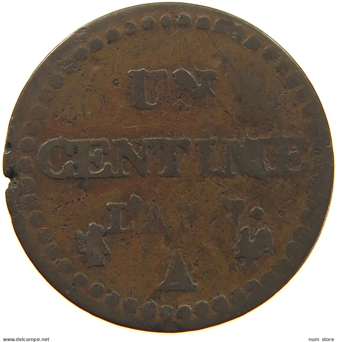 FRANCE CENTIME LAN 7 A #c041 0325 - 1 Centime