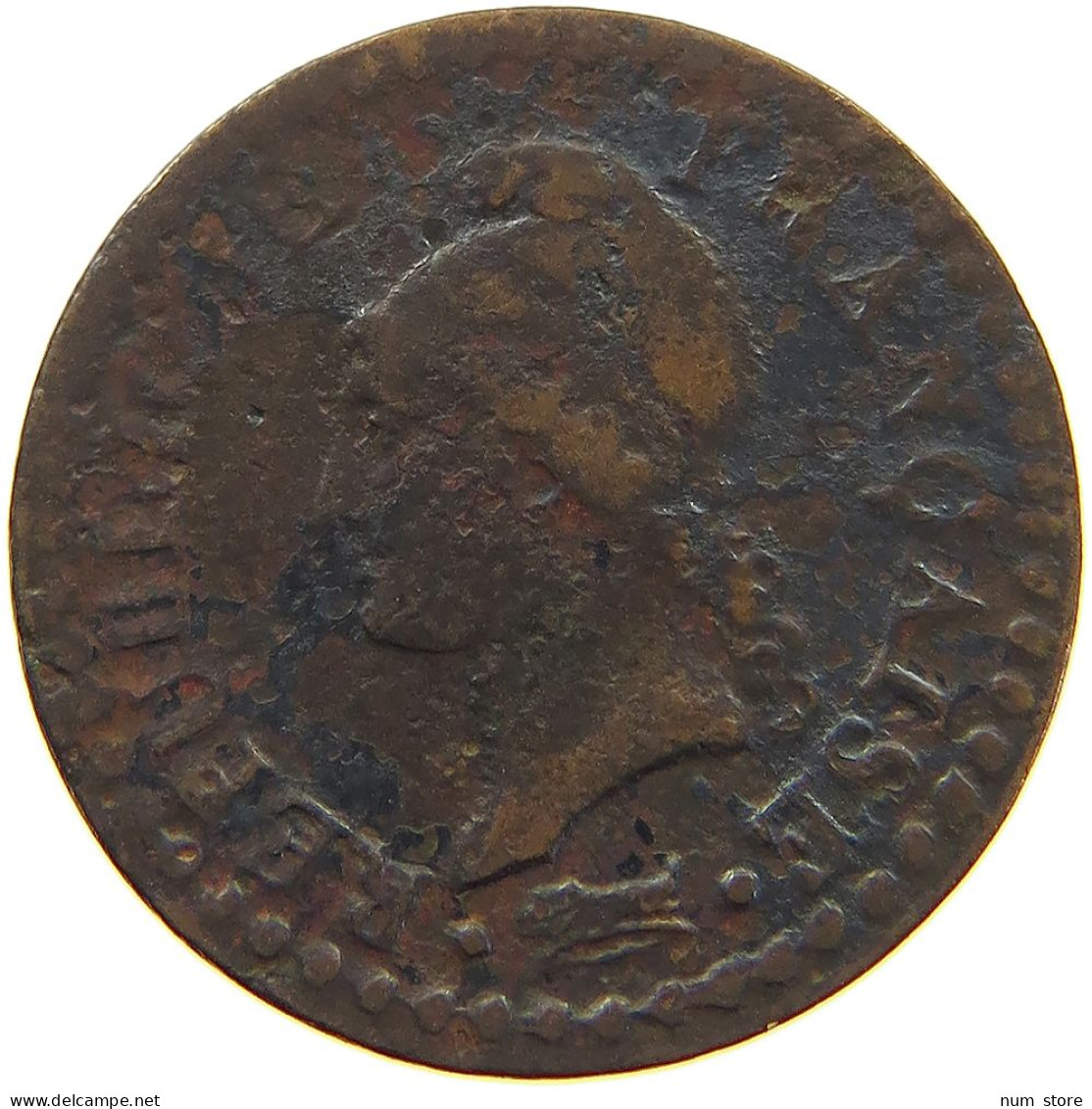 FRANCE CENTIME L AN 7 A #c065 0129 - 1 Centime