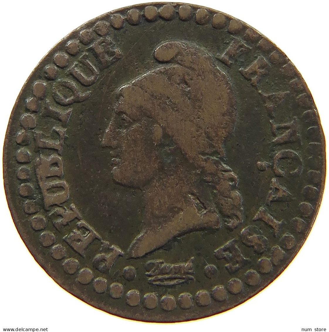 FRANCE CENTIME L AN 6 A #c065 0137 - 1 Centime