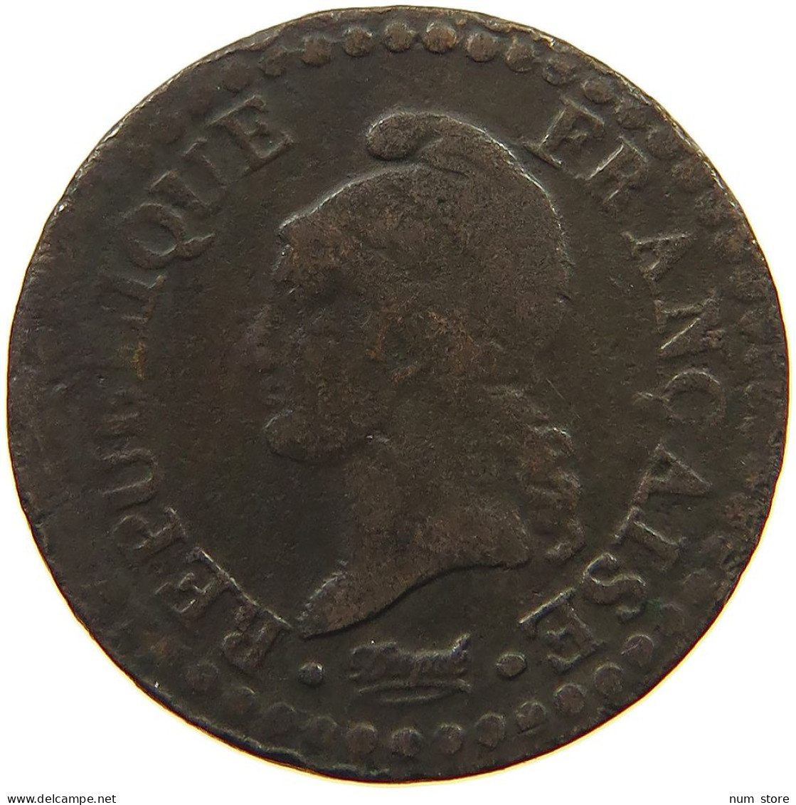 FRANCE CENTIME AN A #c084 0215 - 1 Centime