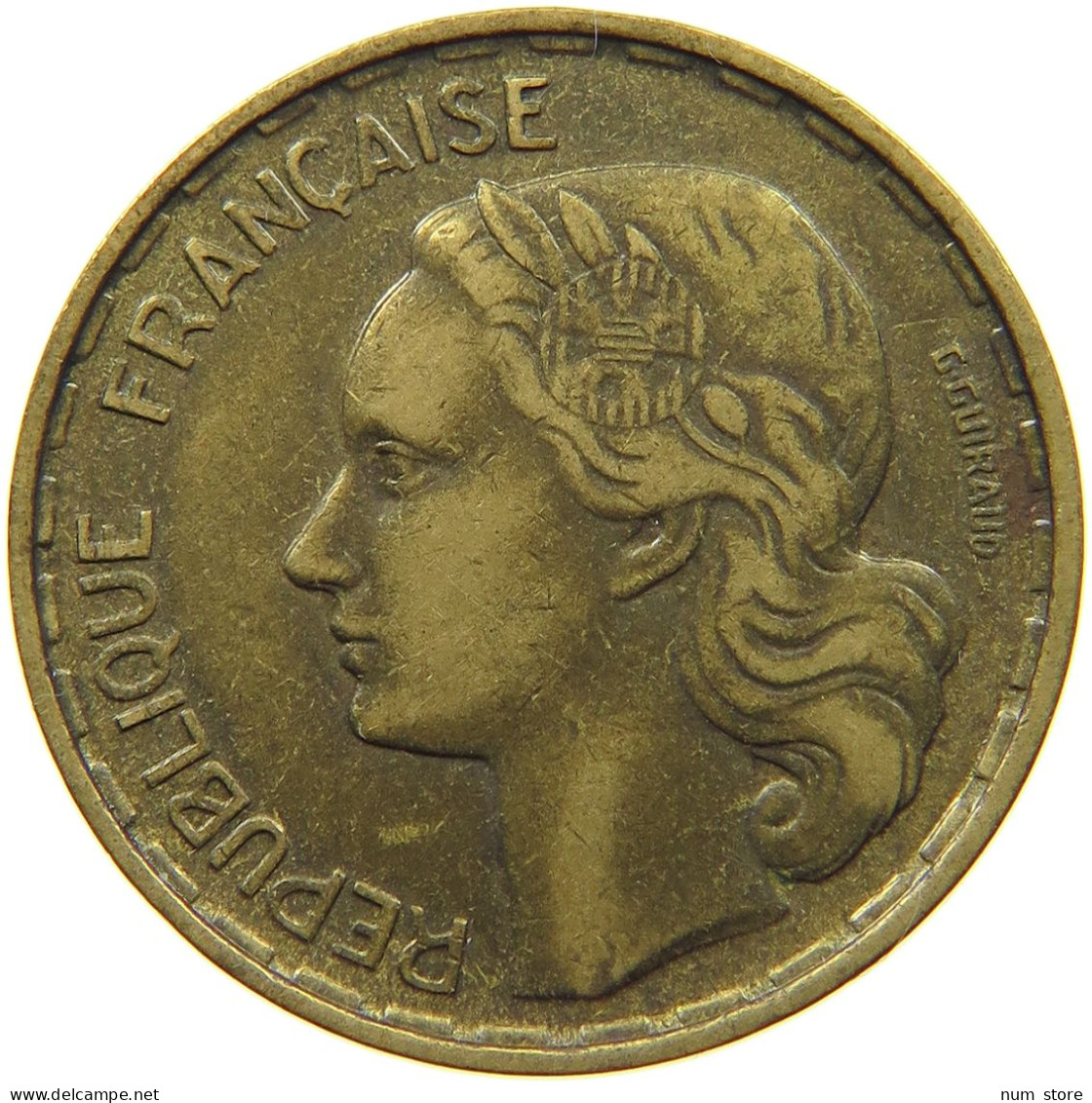 FRANCE 50 FRANCS 1953 B #s066 0237 - 50 Francs