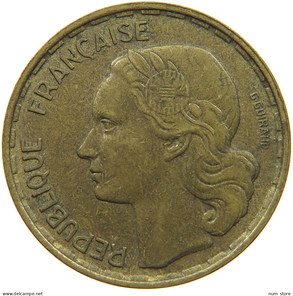 FRANCE 50 FRANCS 1953 B #s080 0475 - 50 Francs