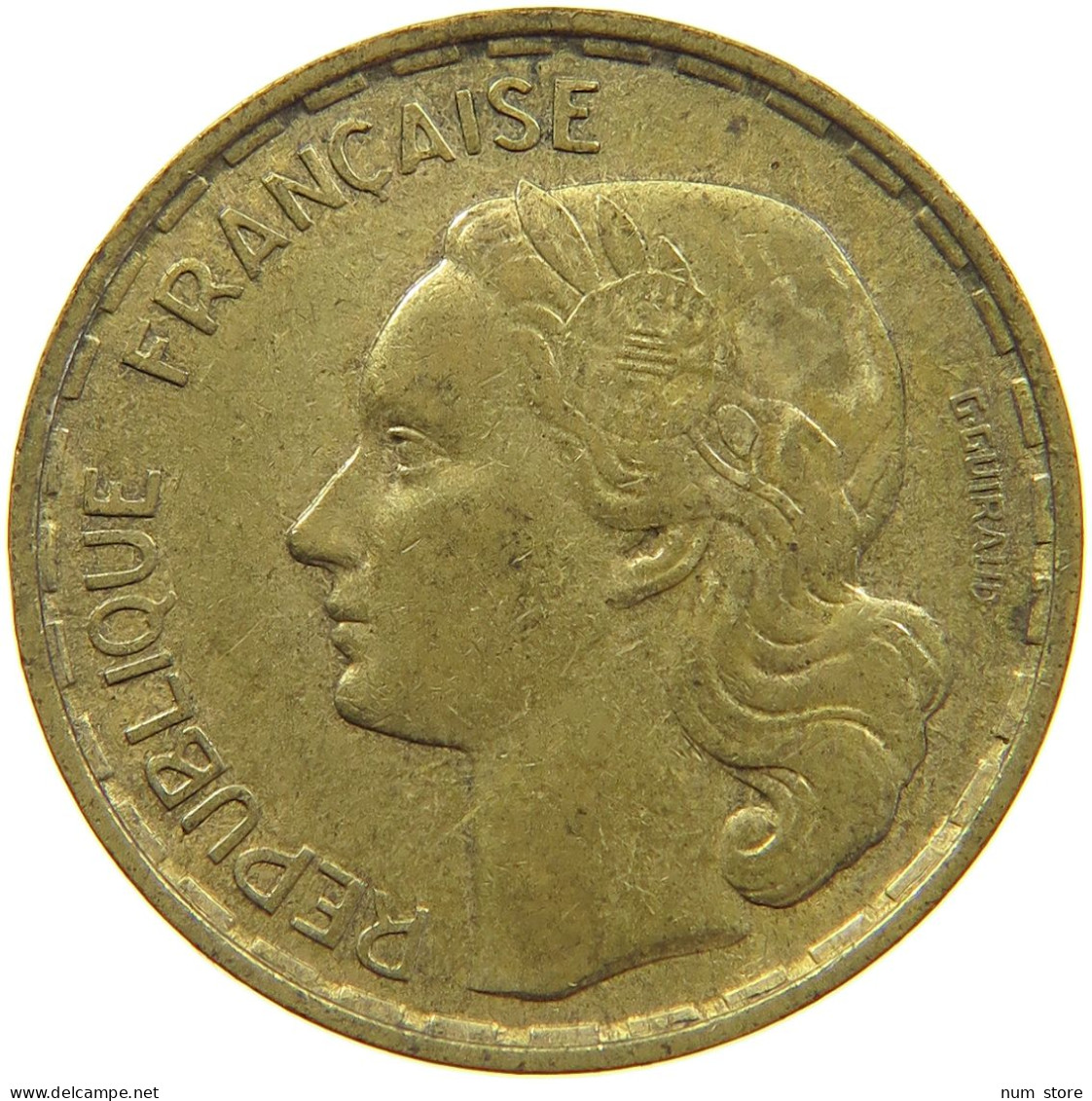 FRANCE 50 FRANCS 1953 B #a093 0751 - 50 Francs