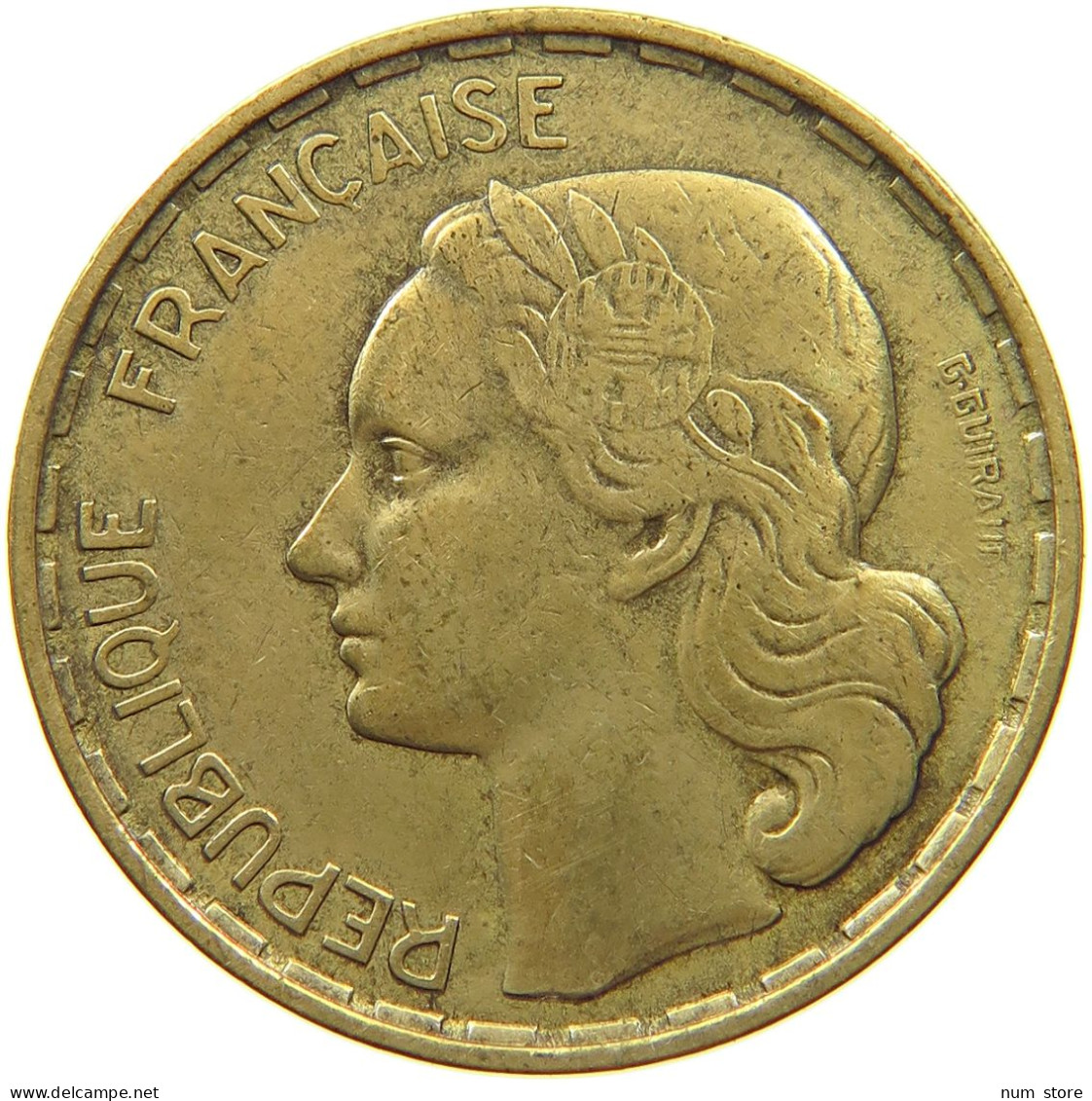 FRANCE 50 FRANCS 1953 #s066 0235 - 50 Francs