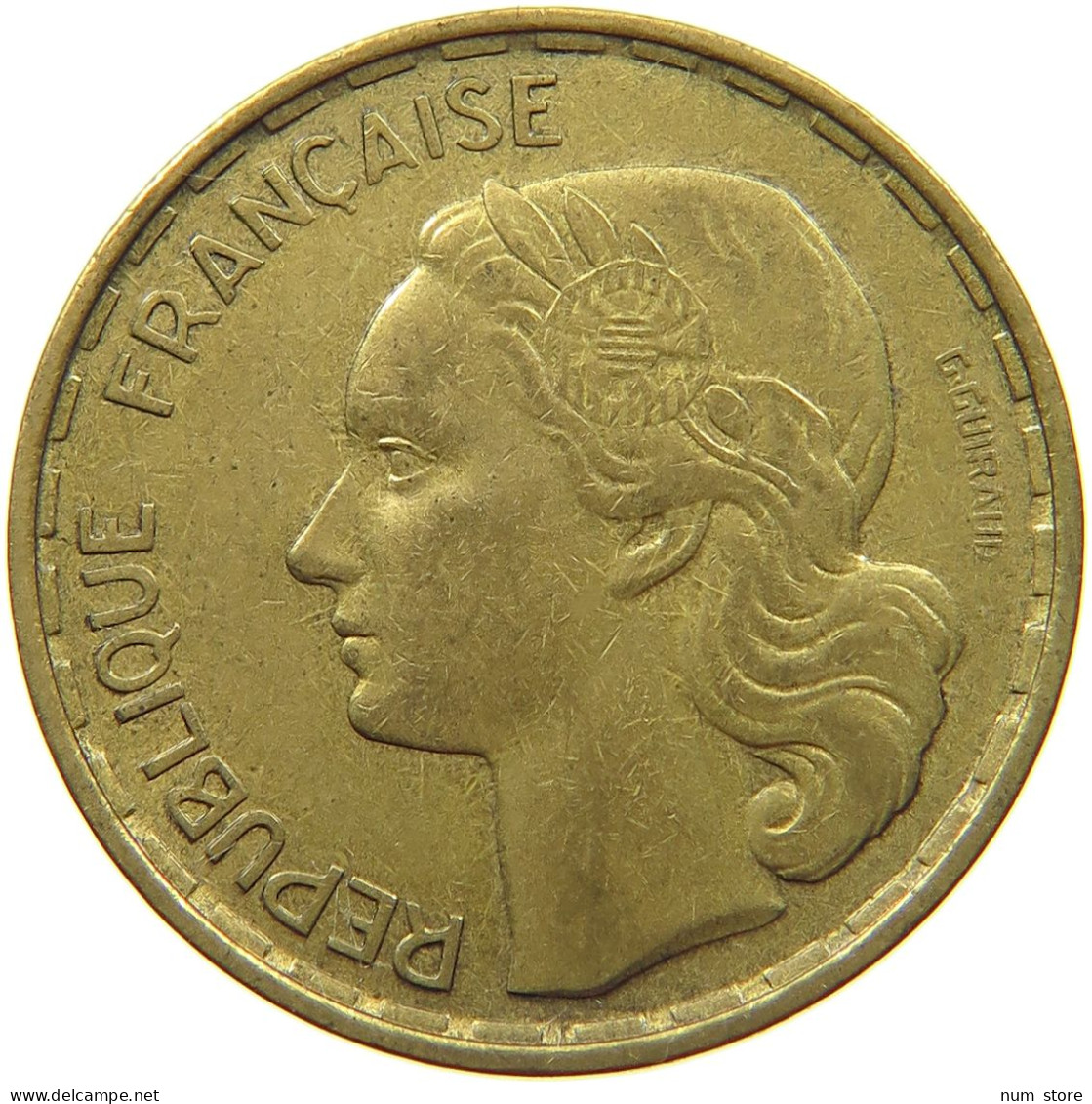 FRANCE 50 FRANCS 1953 #s066 0227 - 50 Francs