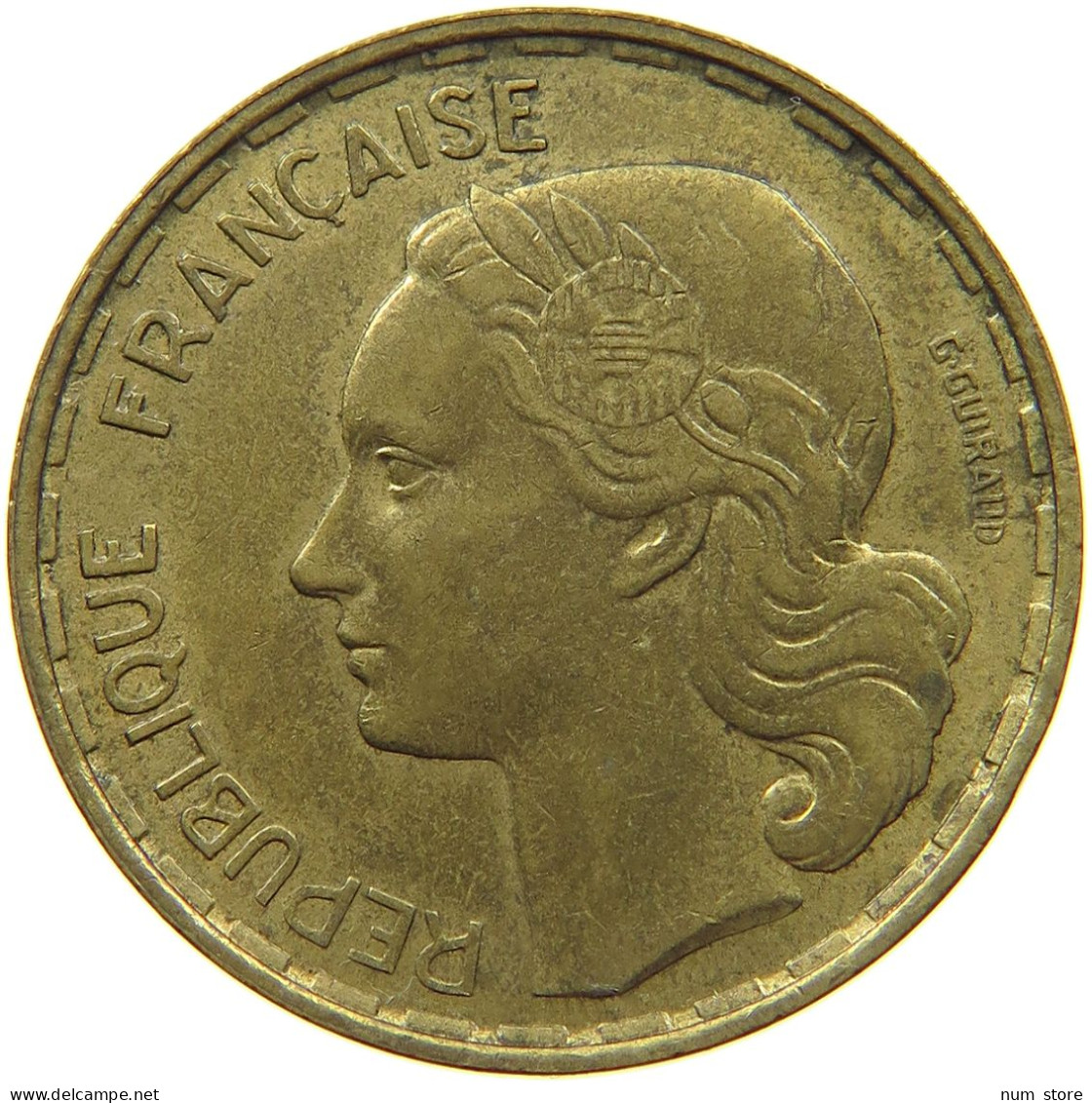 FRANCE 50 FRANCS 1952 B #s066 0247 - 50 Francs