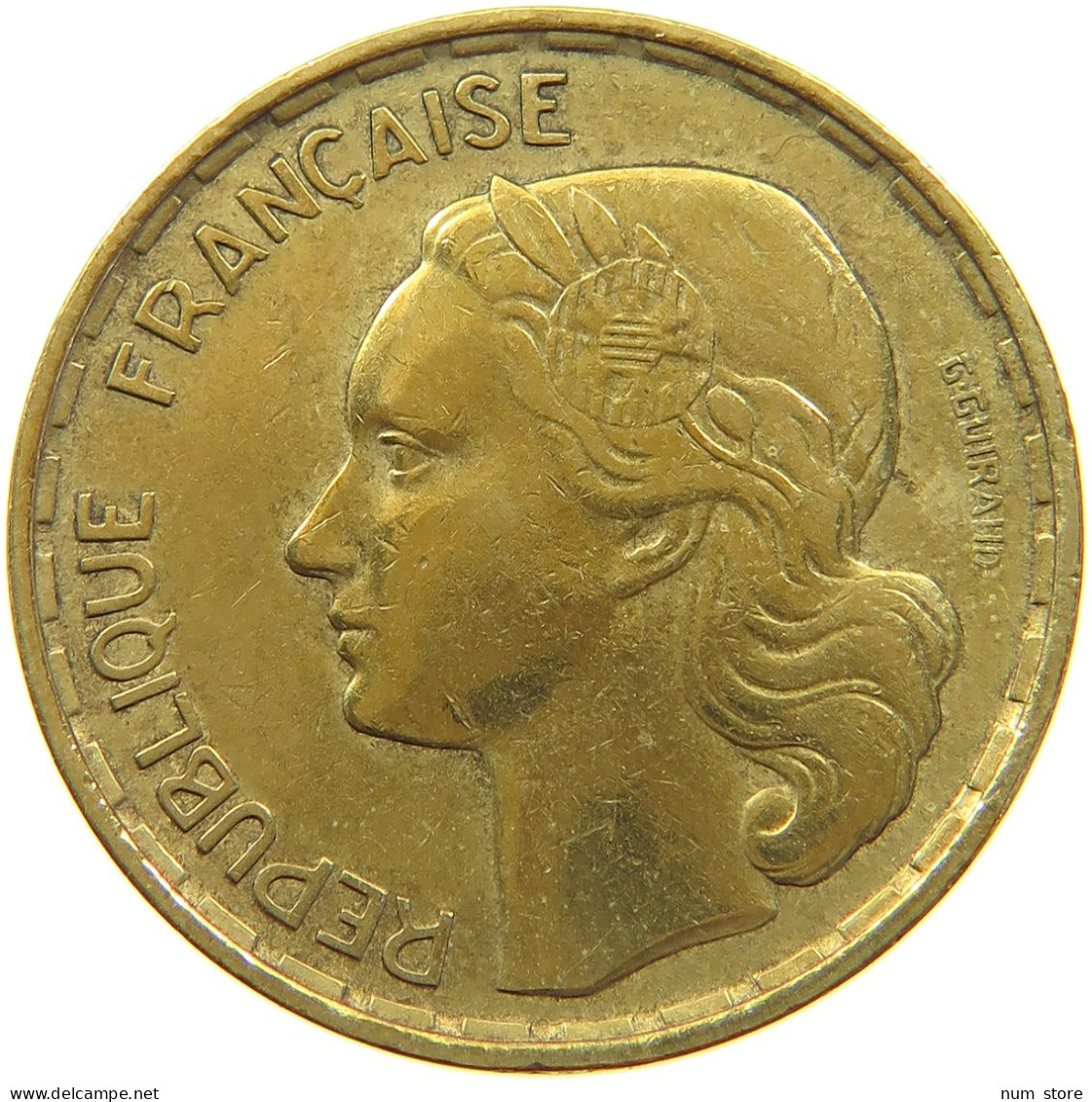 FRANCE 50 FRANCS 1953 #a019 0497 - 50 Francs