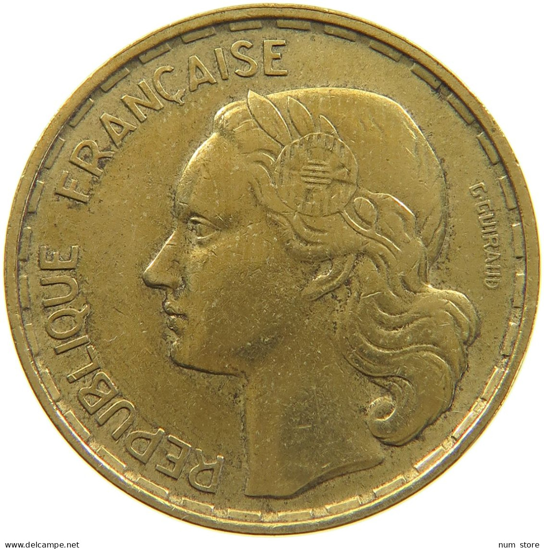 FRANCE 50 FRANCS 1953 #a047 0115 - 50 Francs