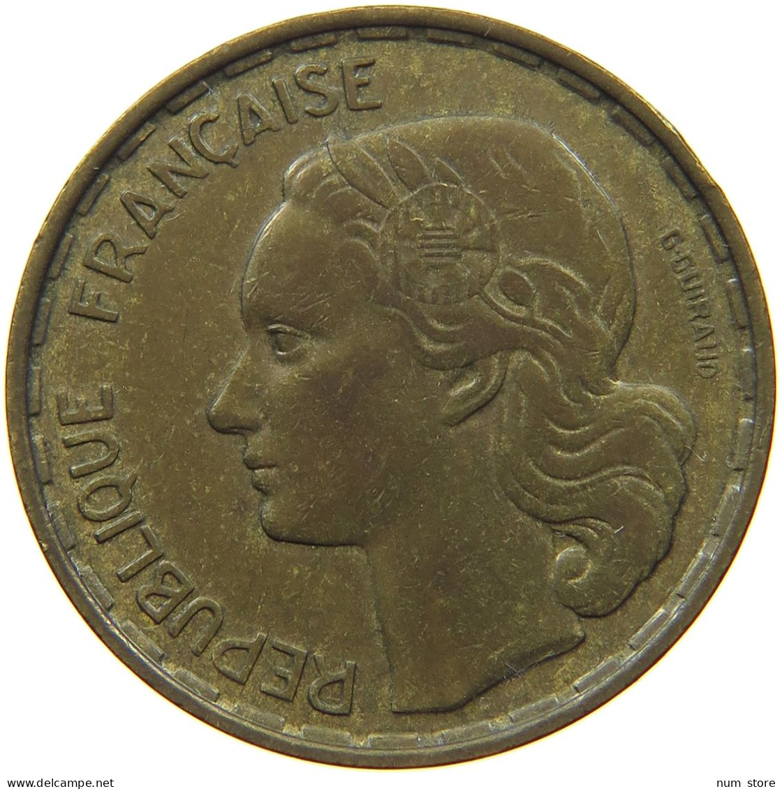 FRANCE 50 FRANCS 1952 #s066 0219 - 50 Francs