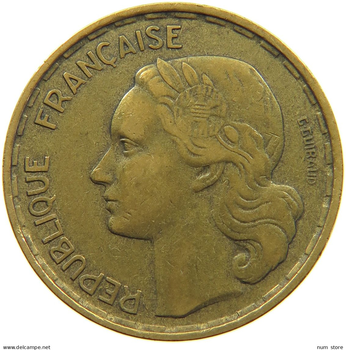 FRANCE 50 FRANCS 1952 B #a093 0755 - 50 Francs