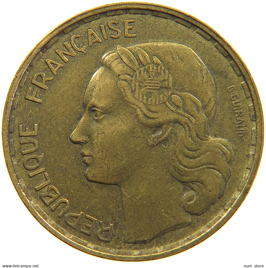 FRANCE 50 FRANCS 1952 B #a060 0017 - 50 Francs