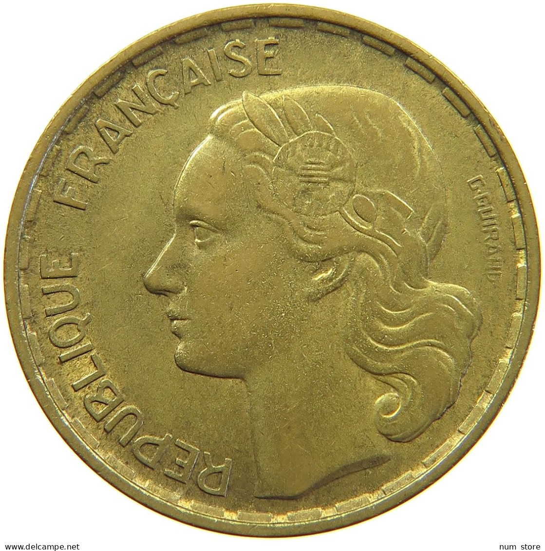 FRANCE 50 FRANCS 1952 #s022 0215 - 50 Francs