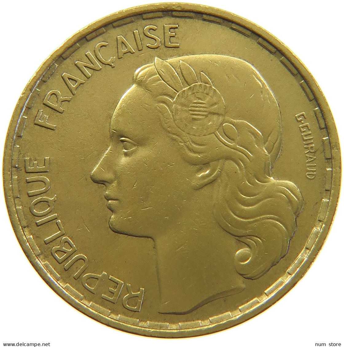 FRANCE 50 FRANCS 1952 #a060 0027 - 50 Francs