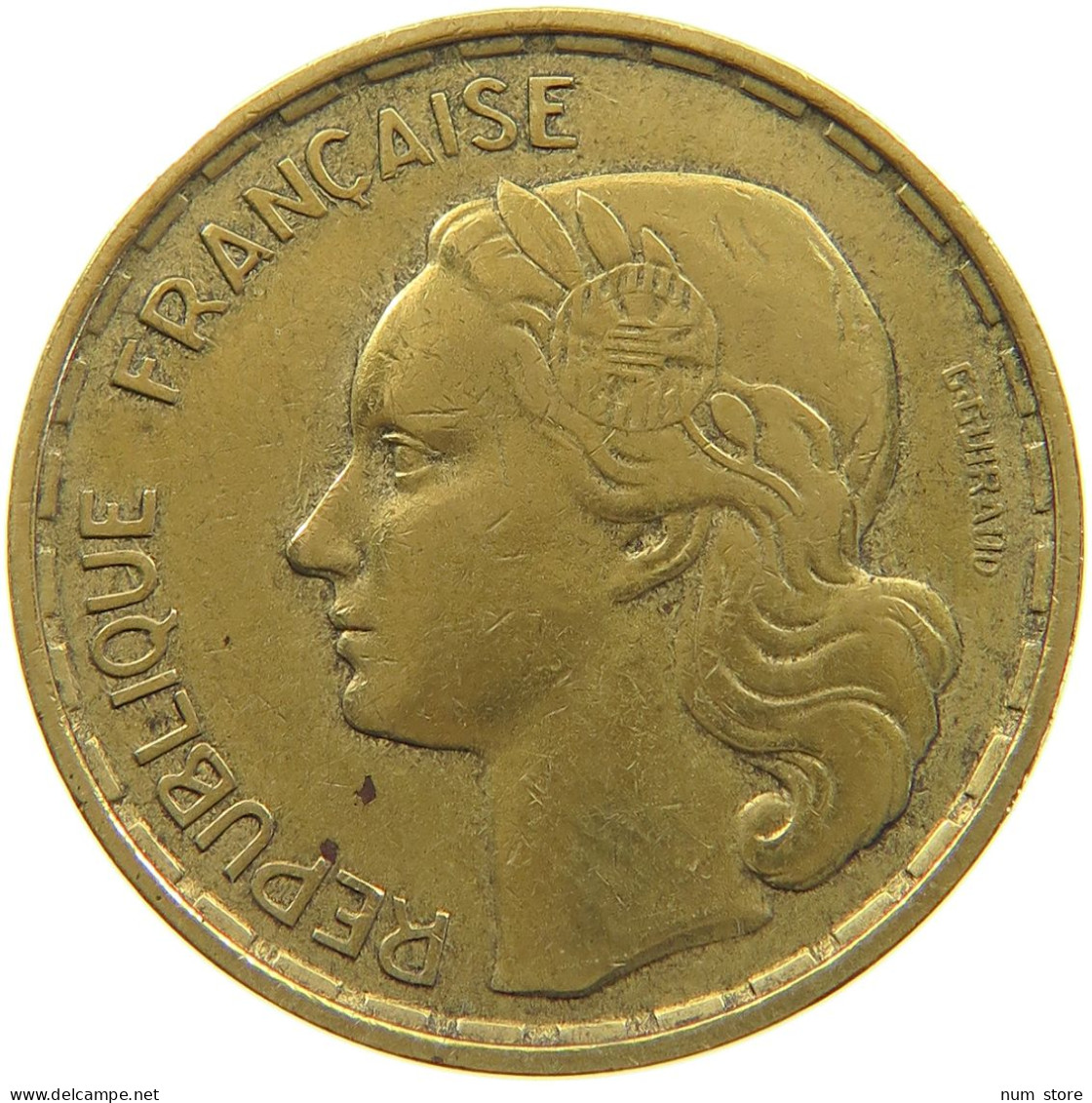 FRANCE 50 FRANCS 1951 #a047 0081 - 50 Francs