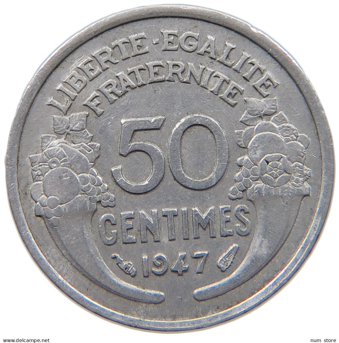 FRANCE 50 CENTIMES 1947 #c078 0613 - 50 Centimes