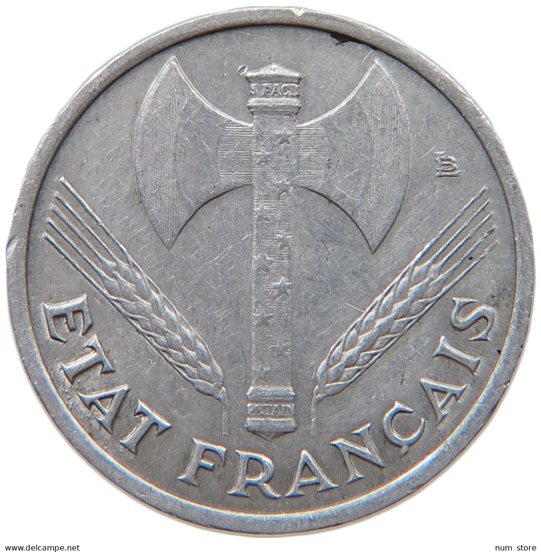 FRANCE 50 CENTIMES 1943 #s023 0185 - 50 Centimes