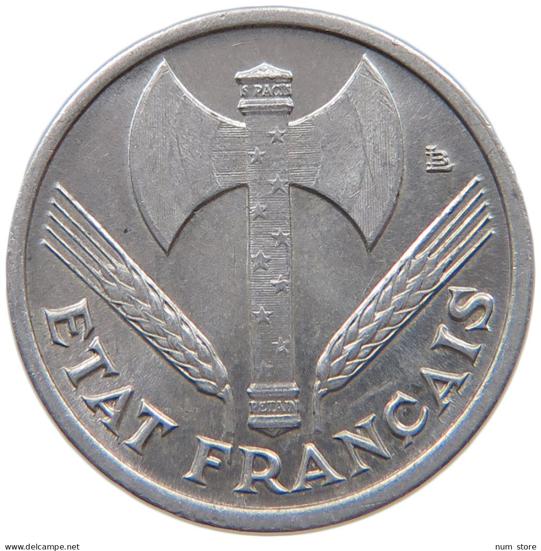 FRANCE 50 CENTIMES 1942 TOP #a052 0519 - 50 Centimes