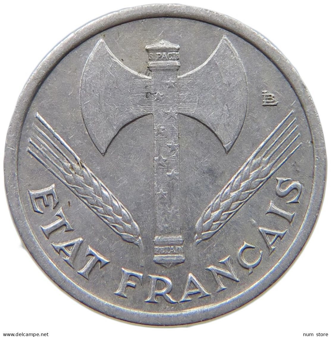 FRANCE 50 CENTIMES 1942 #a076 0431 - 50 Centimes