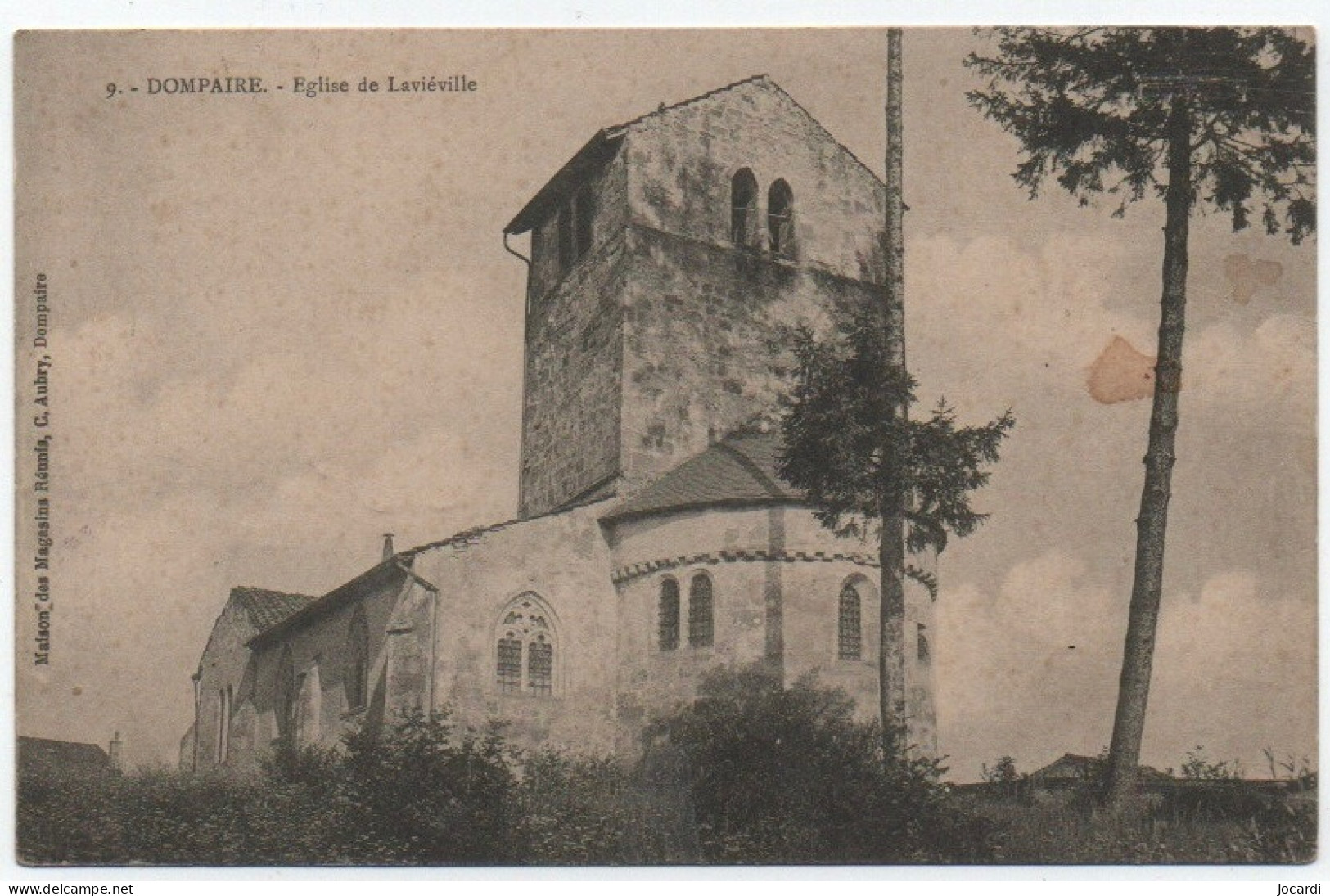 Dompaire, L’Eglise De La Laviéville. - Dompaire