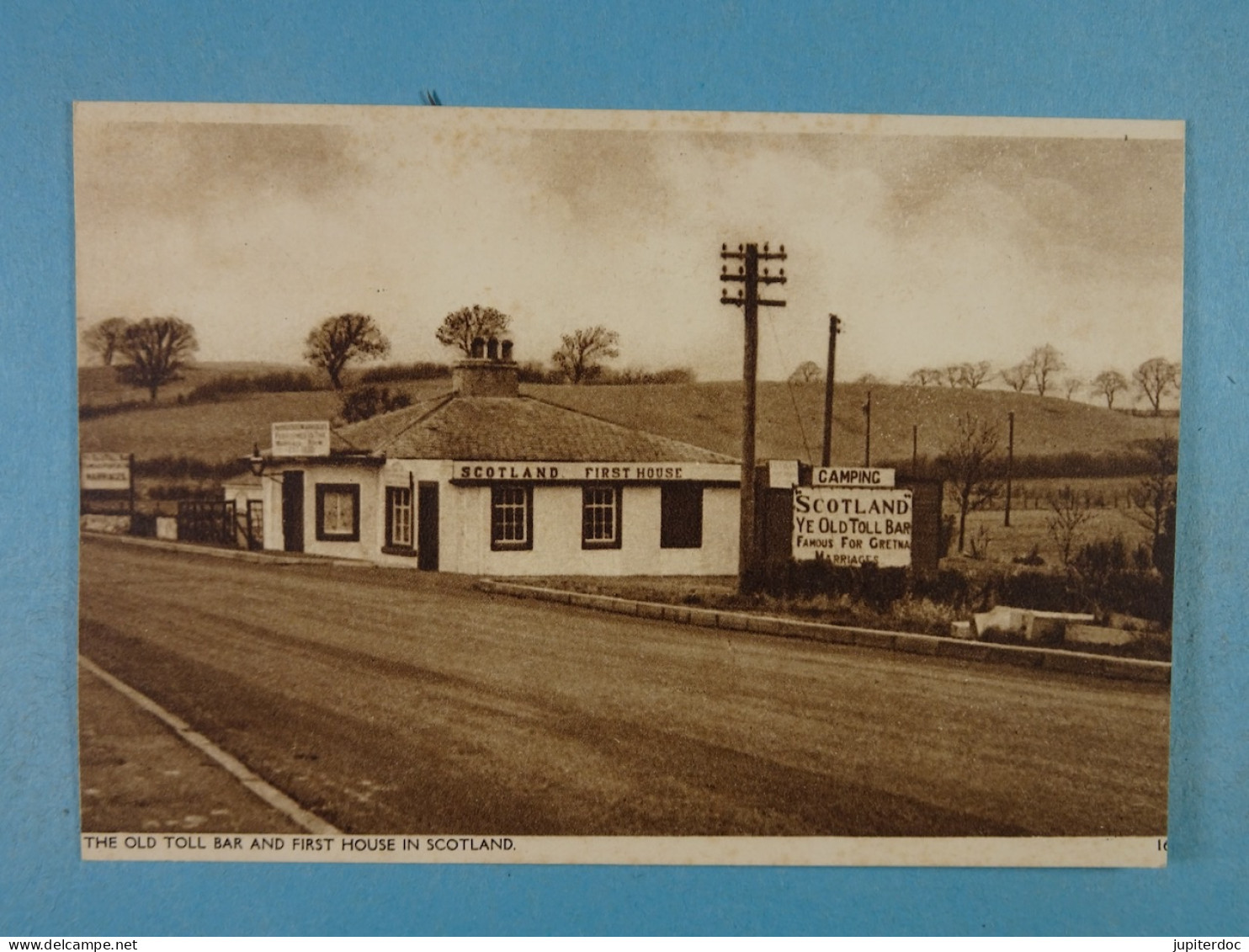 The Old Toll Bar And First House In Scotland - Dumfriesshire