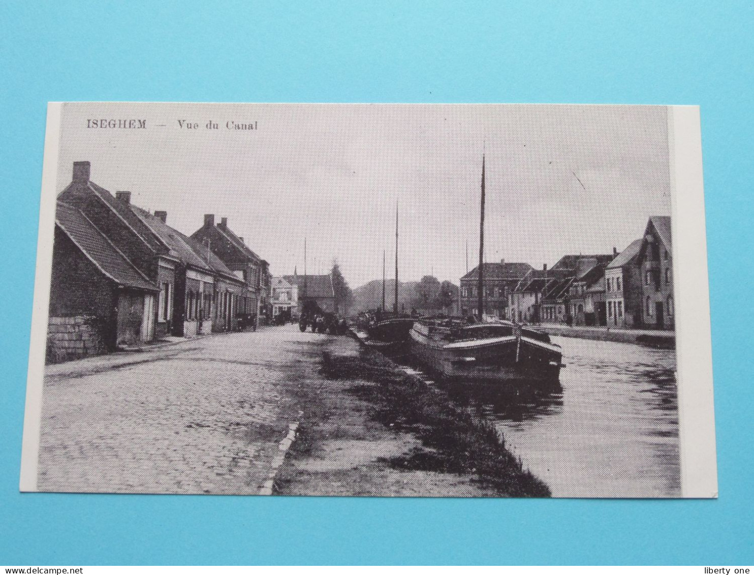 VUE DU CANAL > Iseghem ( Druk. Hochepied / Electro Poppe - Izegem/Emelgem ) Anno 19?? ( Zie SCANS ) ! - Izegem