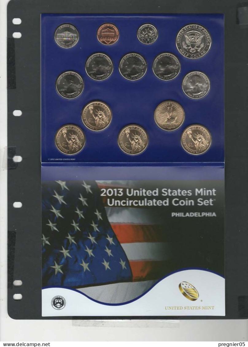 Baisse De Prix USA -  2 Blisters 28 Pièces Mint Uncirculated Série 2013 - Mint Sets