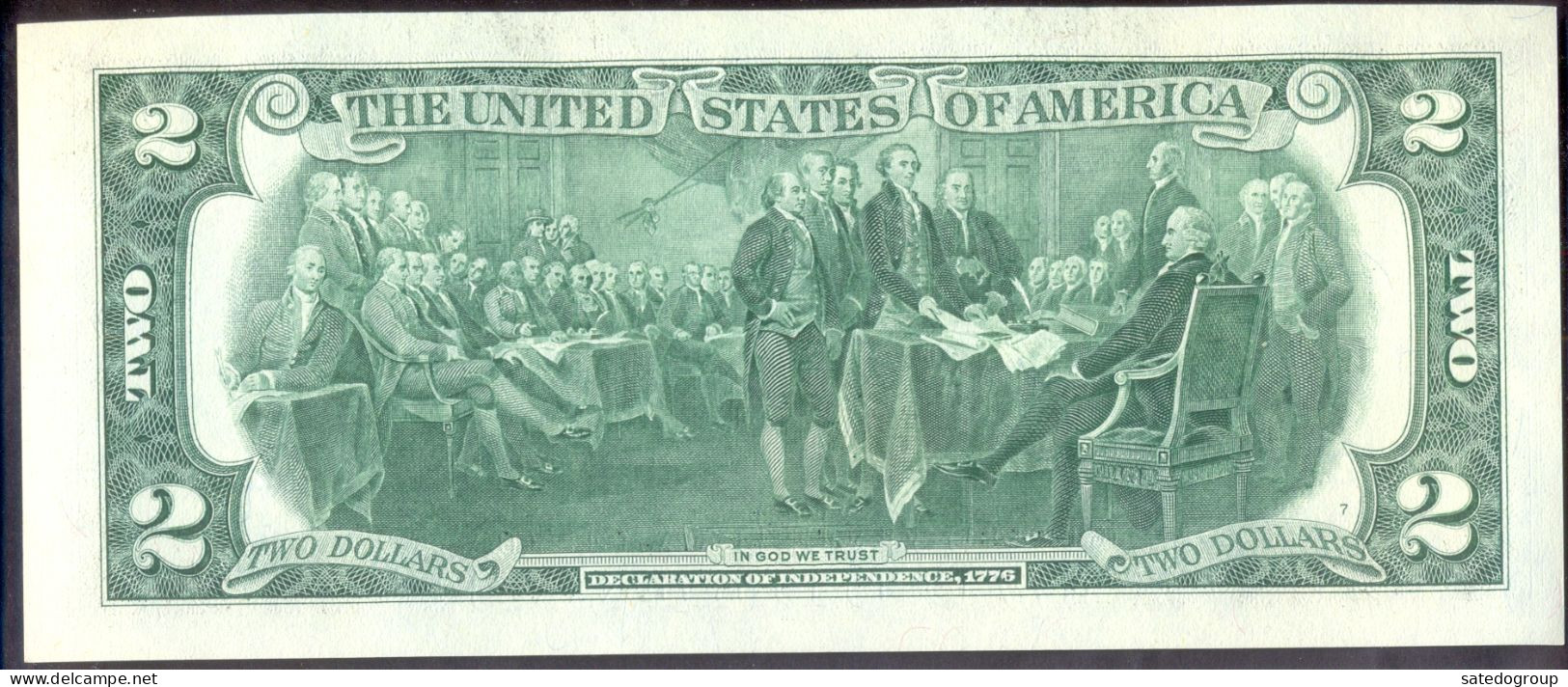 USA 2 Dollars 2017A B  - UNC # P- W545 < B - New York NY > - Federal Reserve (1928-...)