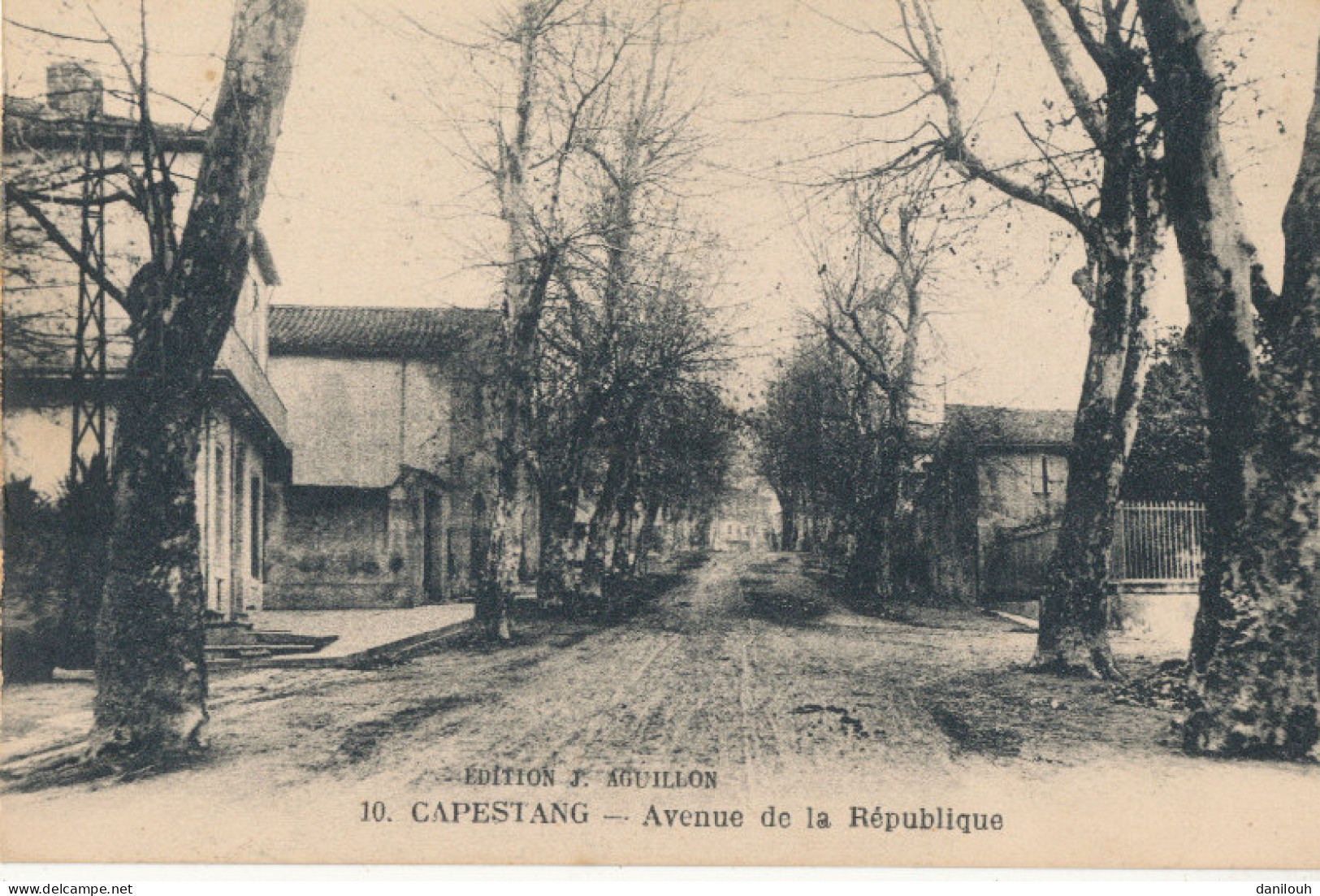 34 // CAPESTANG   Avenue De La République - Capestang