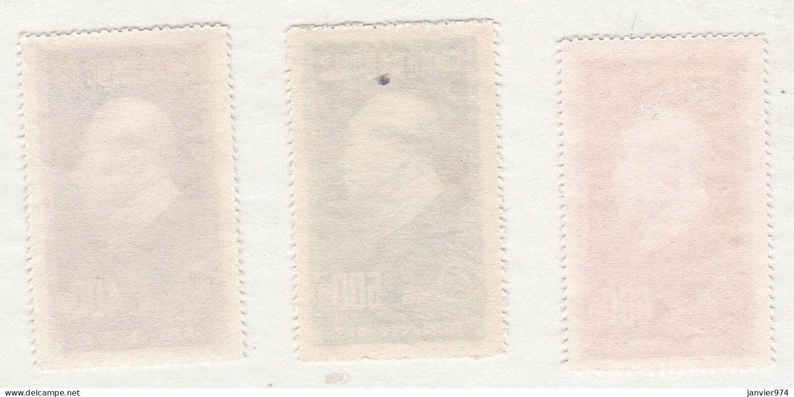 1951 Chine . 30ème Anniversaire Du Parti Communiste, Mao. Série Complète Neuf  3 Timbres Mi 110 à 112 - Unused Stamps