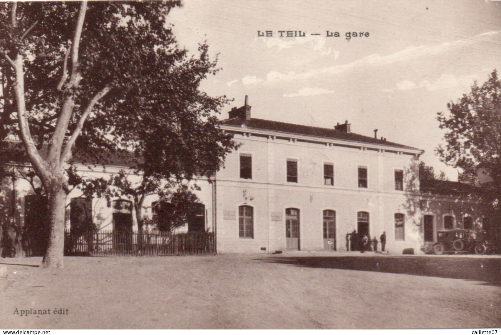 07 Ardèche LE TEIL La GARE - Le Teil