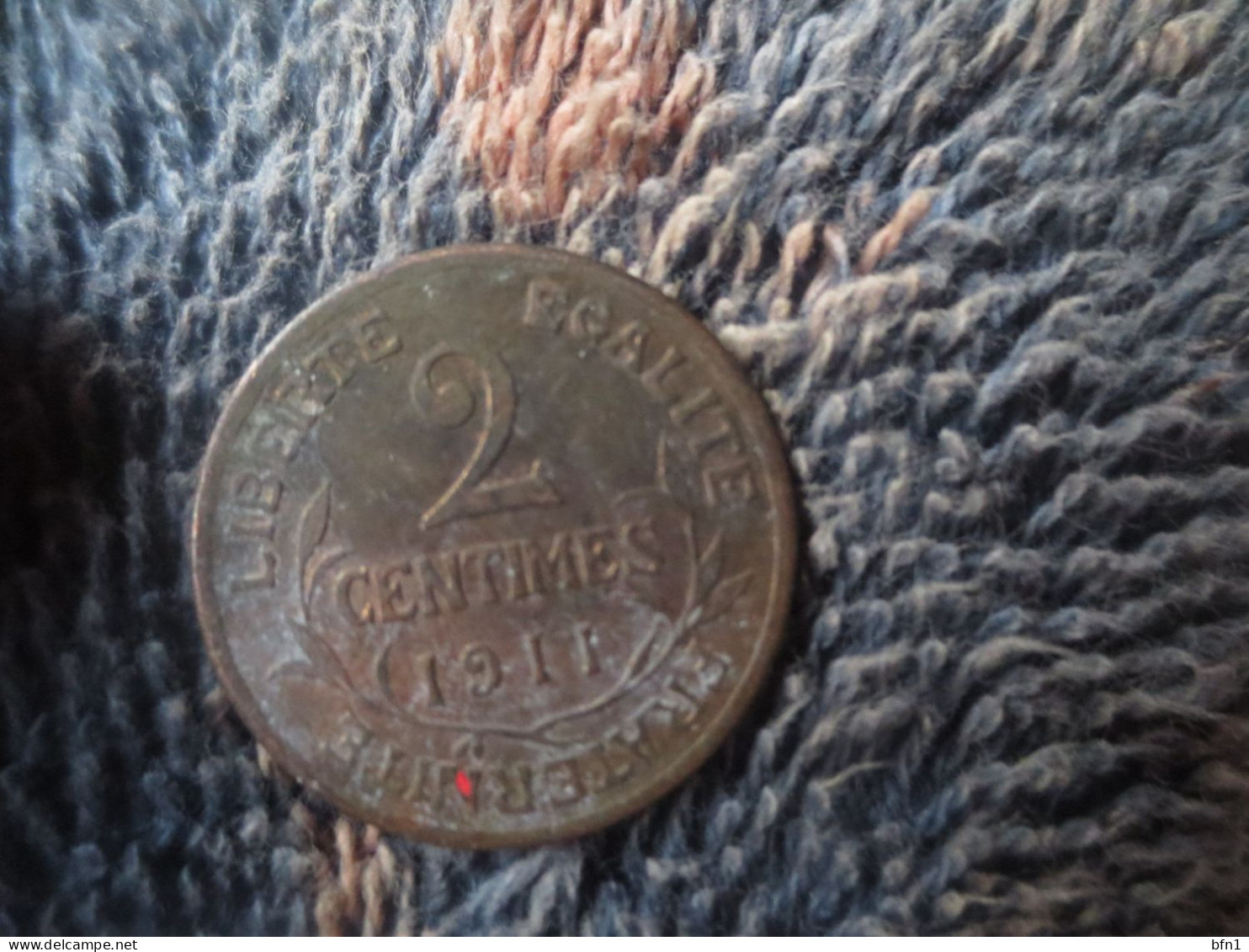 FRANCE 2CENTIMES 1911 TTB - 2 Centimes