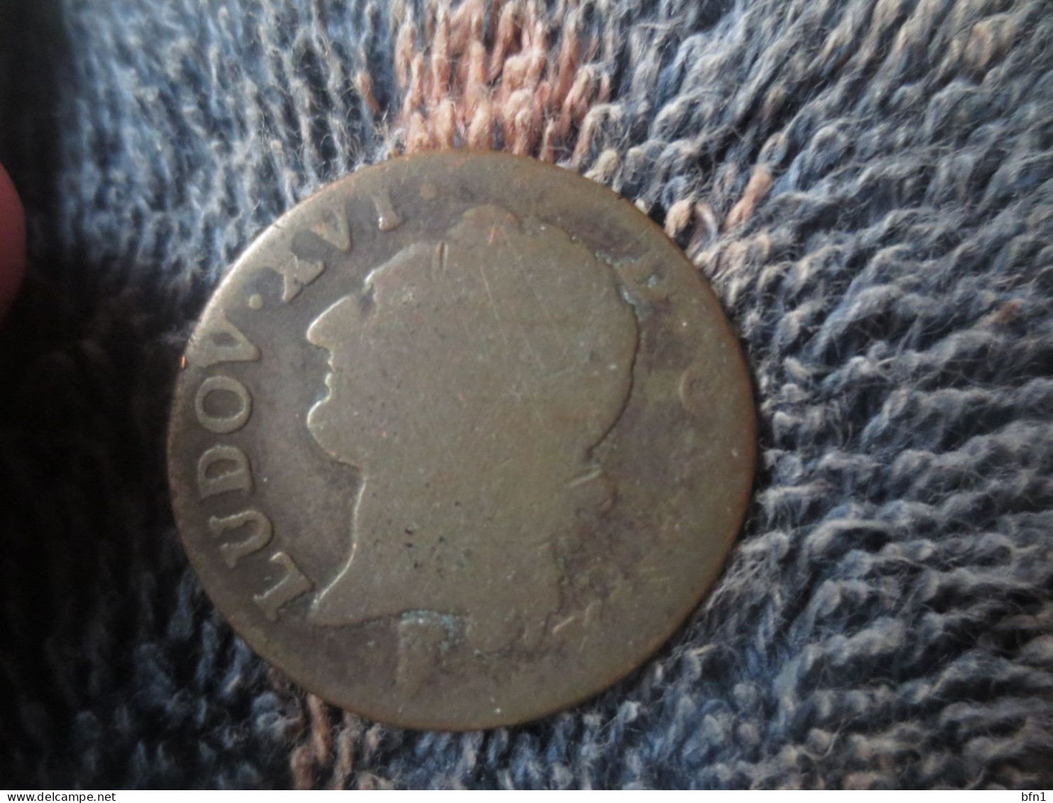 FRANCE 1/2 SOL 1791 - 1791-1792 Constitución 