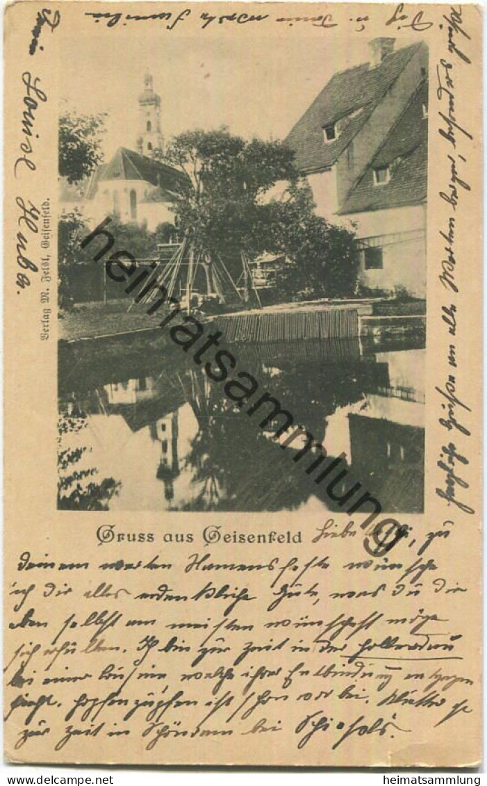 Geisenfeld - Verlag M. Felsl Geisenfeld Gel. 1914 - Geisenfeld