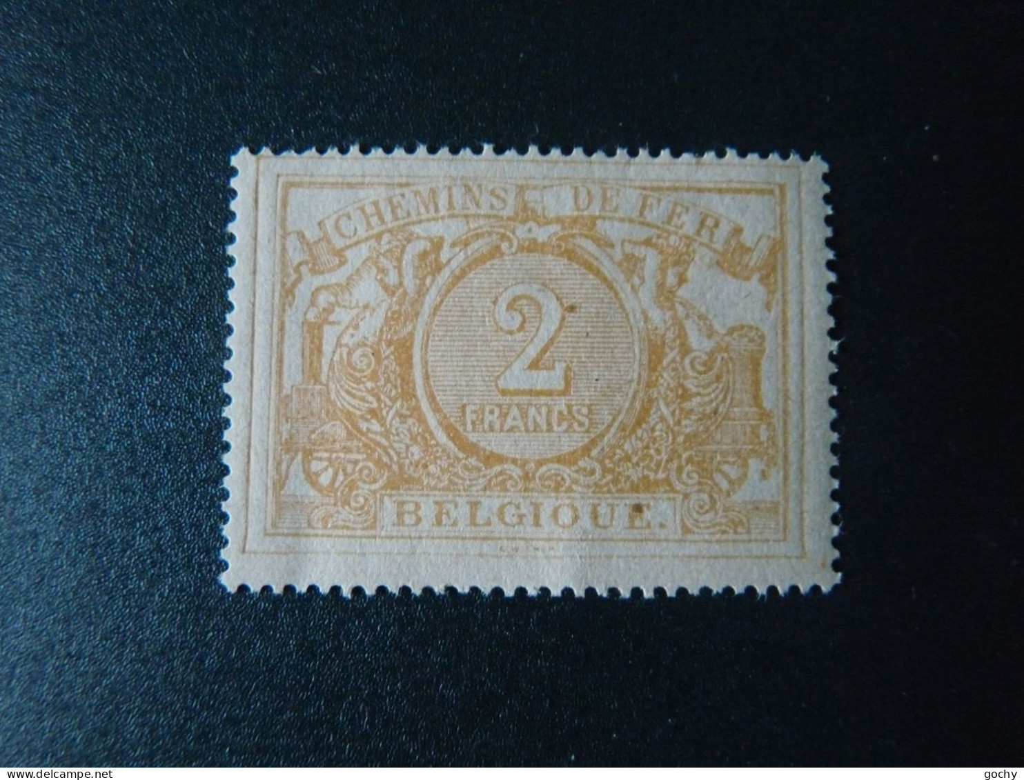BELGIUM :   1886  - CHEMINS DE FER - CF  14  * -  COTE : (420,00€) Mais Pas La Bonne Dentelure Faux - Ungebraucht