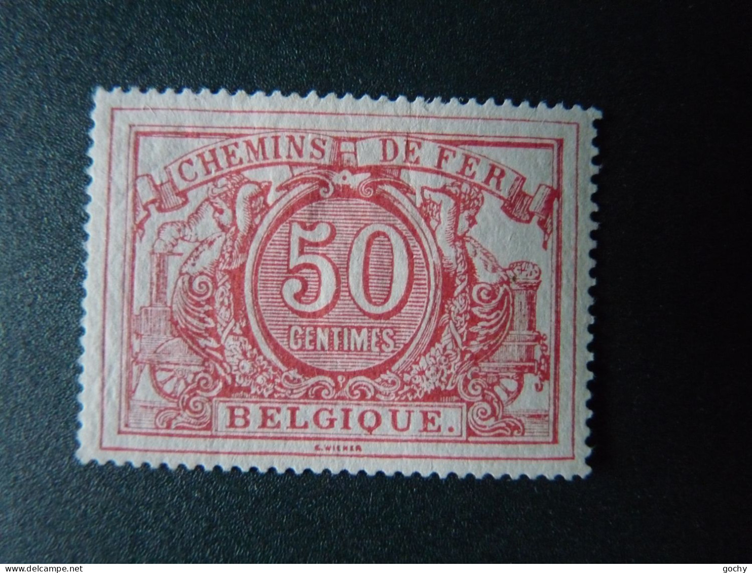 BELGIUM :   1886  - CHEMINS DE FER - CF  11  * -  COTE : 130,00€ Bonne Dentelure - Postfris