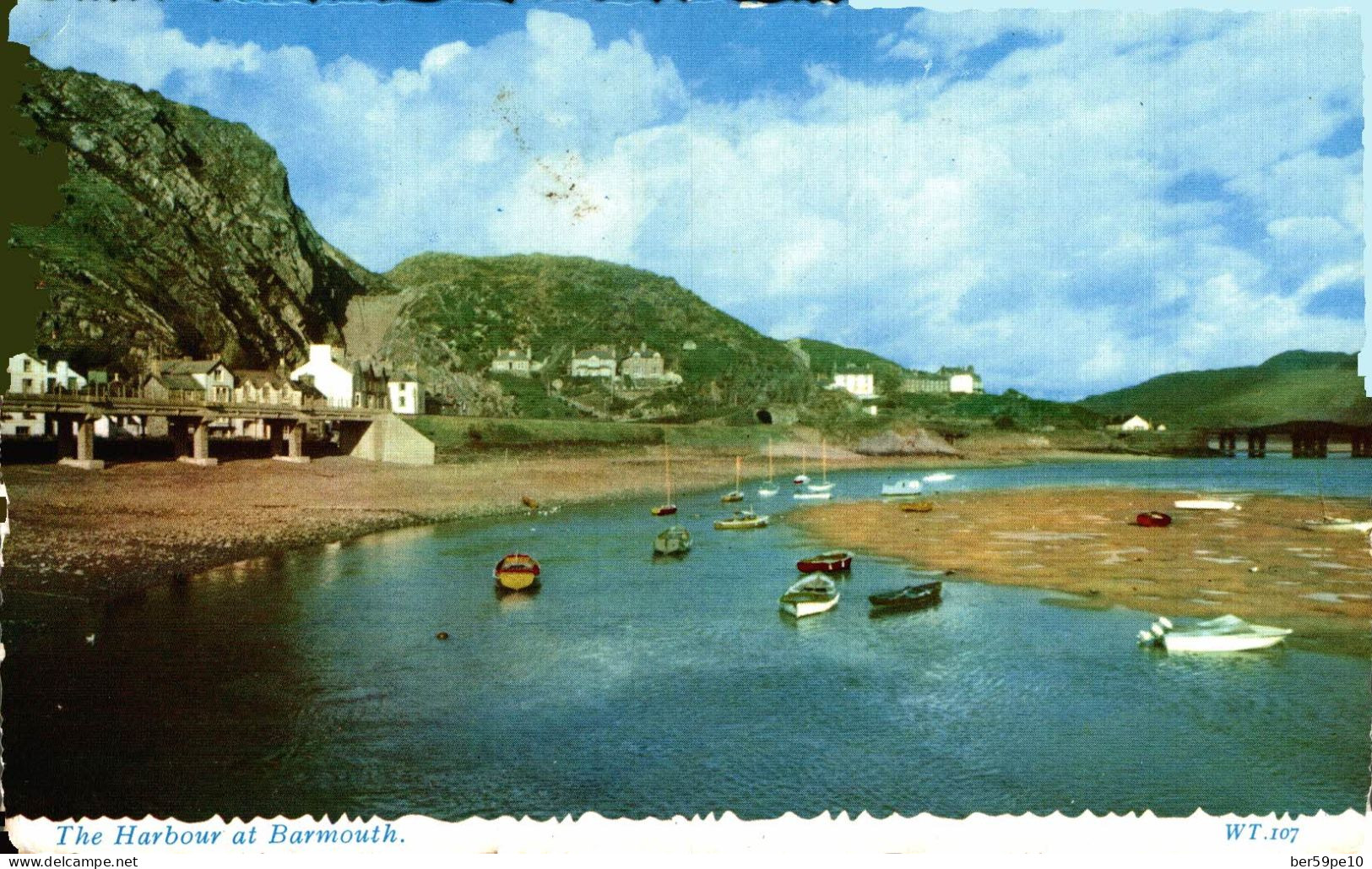 ANGLETERRE THE HARBOUR AT BARMOUTH - Cardiganshire