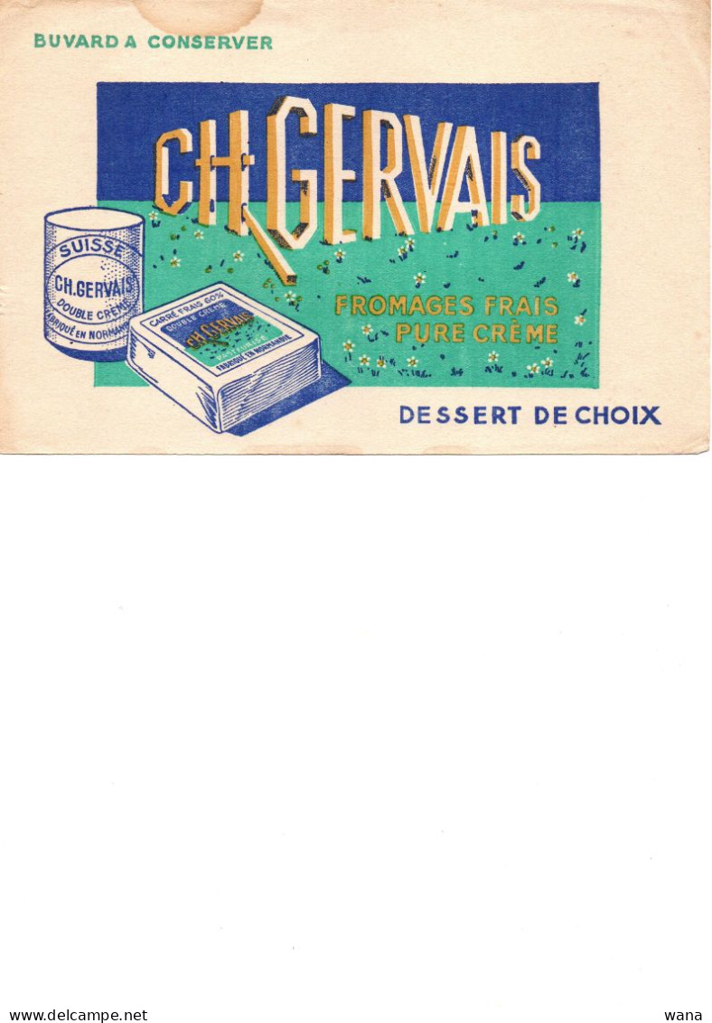 Buvard Gervais CH Fromages Frais - Zuivel