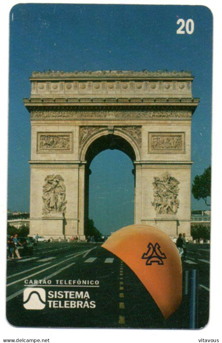 PARIS Arc De Triomphe Télécarte Brésil Phonecard (G 967) - Brasilien