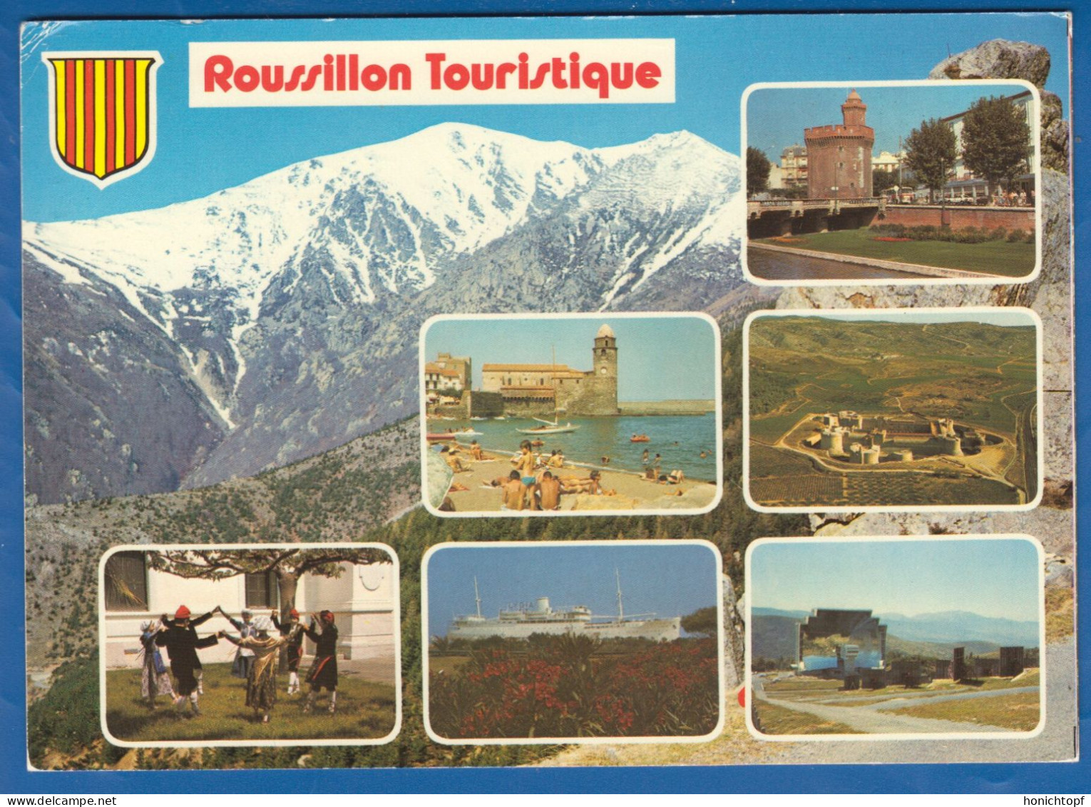 Frankreich; Roussillon; Multibildkarte - Roussillon