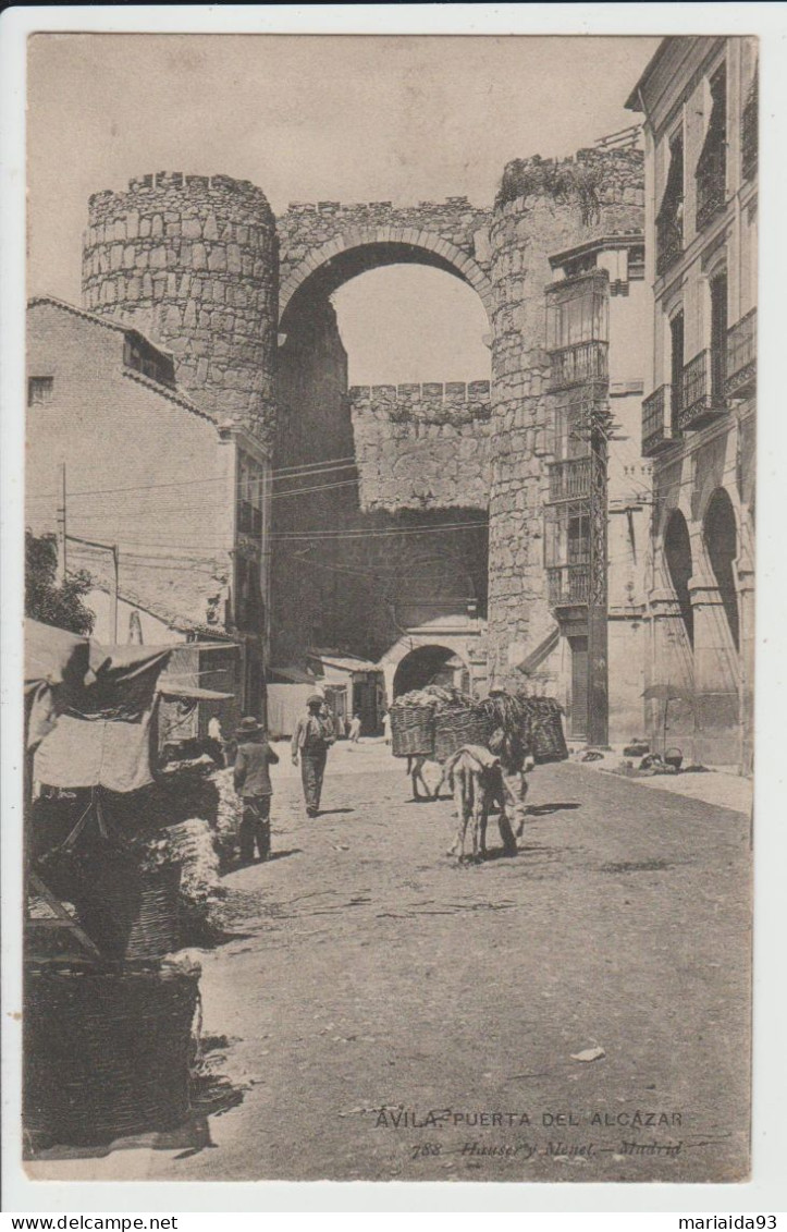 AVILA - ESPAGNE - PUERTA DEL ALCAZAR - Ávila