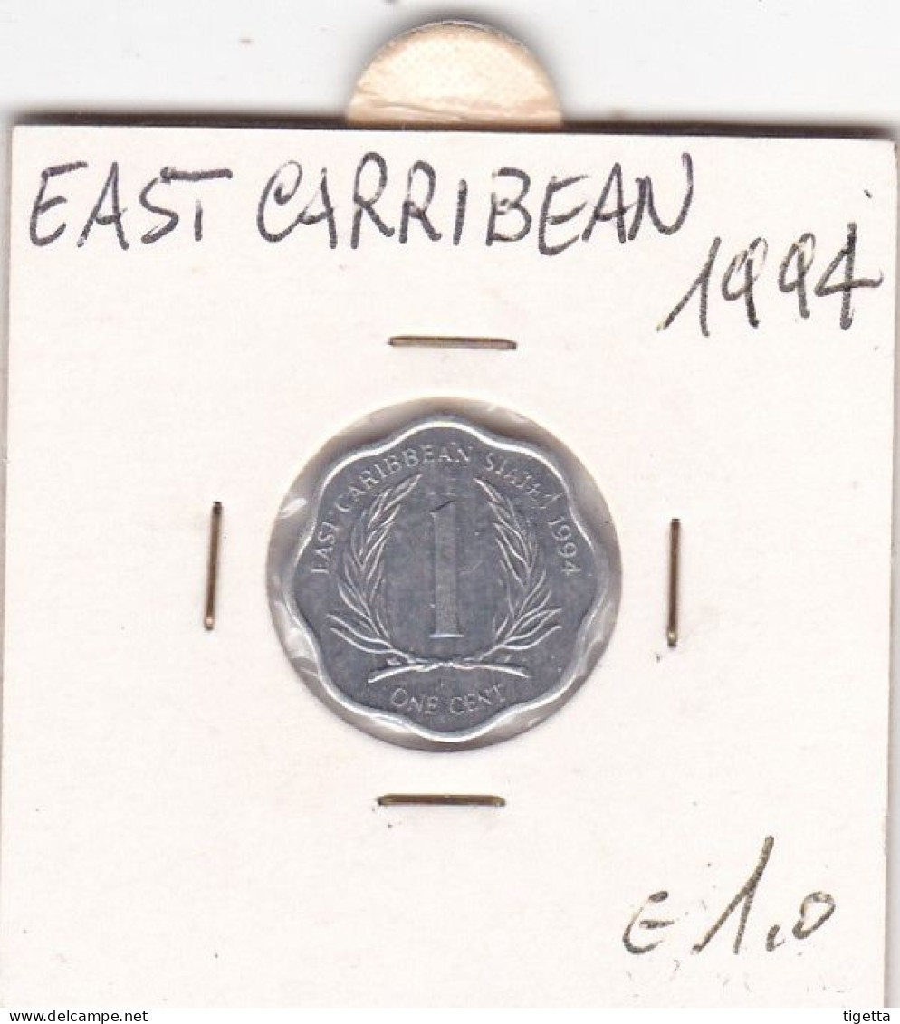 EAST CARIBBEAN TERRITORIES  1 CENTS  ANNO 1994 UNC - British Caribbean Territories