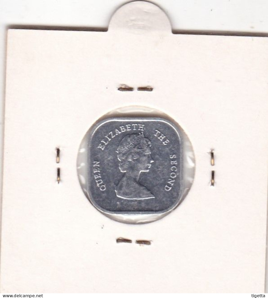 EAST CARIBBEAN TERRITORIES  2 CENTS  ANNO 1996 UNC - Caribe Británica (Territorios Del)