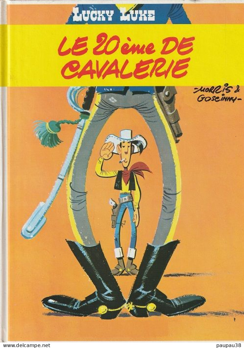 BANDES DESSINEES   LUCKY LUKE LA 20ième CAVALERIE - Livre Neuf - Collections